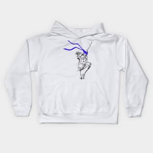 Blue Ninja Kids Hoodie